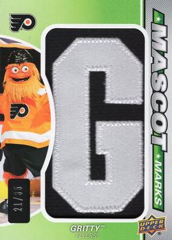 2022-23 SP Game Used - Mascot Marks #MM-PHI Gritty Front
