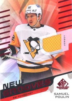2022-23 SP Game Used - New Grooves Red Jersey #NG-17 Samuel Poulin Front