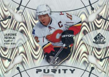 2022-23 SP Game Used - Purity #P-56 Jarome Iginla Front