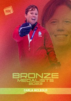 2022-23 Moje karticky Czech Ice Hockey Team - Bronze Medalists Women 2023 #BM-24 Carla MacLeod Front