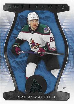 2023-24 Upper Deck Artifacts - Turquoise #24 Matias Maccelli Front
