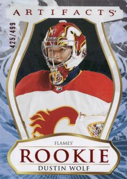 2023-24 Upper Deck Artifacts - Ruby #182 Dustin Wolf Front