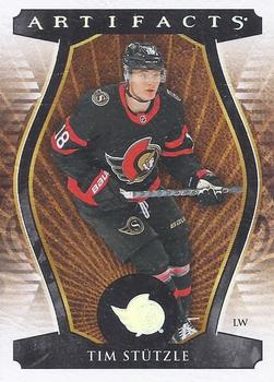 2023-24 Upper Deck Artifacts - Leather #132 Tim Stutzle Front