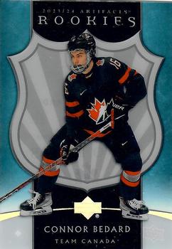 2023-24 Upper Deck Artifacts - 2005-06 Clear Cut Retro Rookies #CCRR-1 Connor Bedard Front