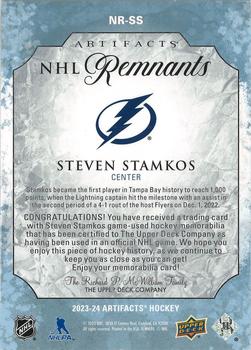 2023-24 Upper Deck Artifacts - NHL Remnants #NR-SS Steven Stamkos Back