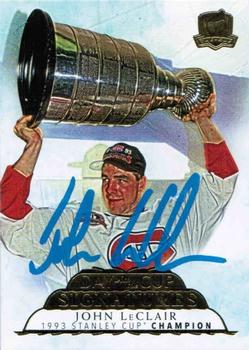 2021-22 Upper Deck The Cup - Day With The Cup Signatures #DC-JL John LeClair Front