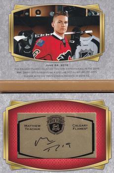 2021-22 Upper Deck The Cup - Player Plaques Booklets #PP-MT Matthew Tkachuk Front