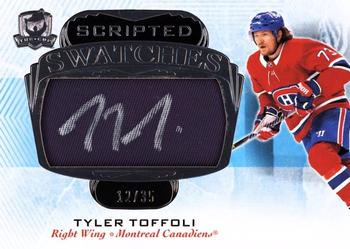 2021-22 Upper Deck The Cup - Scripted Swatches #SS-TT Tyler Toffoli Front
