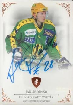 2023 Legendary Cards Rekordy České Extraligy Ledního Hokeje 1994-2021 - Authentic Signature #21 Jan Srdinko Front
