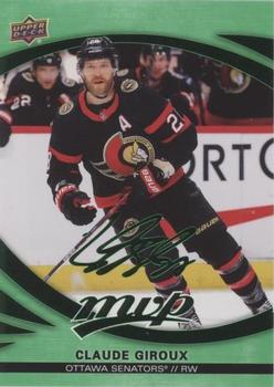 2023-24 Upper Deck MVP - Green Script #108 Claude Giroux Front