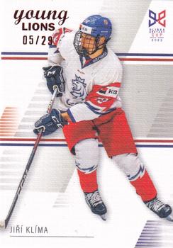 2023-24 Hlinka Gretzky Cup Young Lions - Canvas #10 Jiri Klima Front