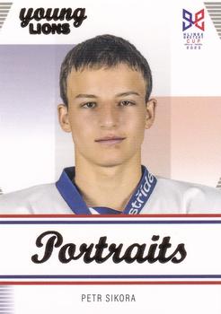 2023-24 Hlinka Gretzky Cup Young Lions - Portraits #P-20 Petr Sikora Front
