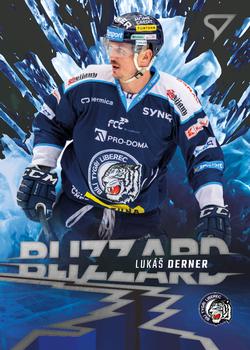 2023-24 SportZoo Tipsport ELH - Blizzard #BL-17 Lukáš Derner Front