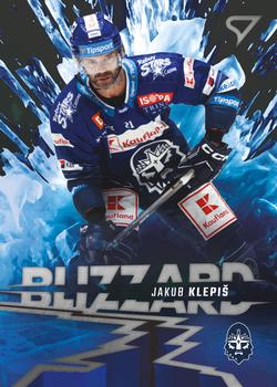 2023-24 SportZoo Tipsport ELH - Blizzard #BL-36 Jakub Klepiš Front
