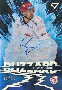 2023-24 SportZoo Tipsport ELH - Blizzard Autograph #BLS-RP Richard Pánik Front
