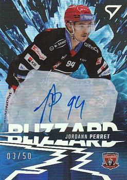 2023-24 SportZoo Tipsport ELH - Blizzard Autograph #BLS-JP Jordann Perret Front