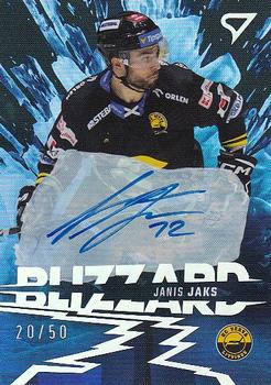 2023-24 SportZoo Tipsport ELH - Blizzard Autograph #BLS-JA Janis Jaks Front