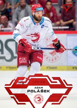 2023-24 SportZoo Tipsport ELH - Goal Light #6 Adam Polášek Front