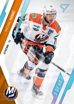 2023-24 SportZoo Tipos Extraliga - Ice Cracks #065 Michal Kabac Front