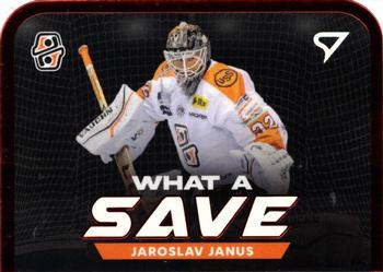 2023-24 SportZoo Tipos Extraliga - What a Save #WS-01 Jaroslav Janus Front