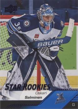 2022-23 Upper Deck AHL - Blue #121 Oskari Salminen Front