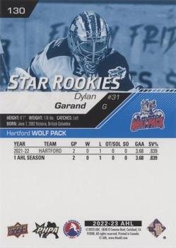 2022-23 Upper Deck AHL - Blue #130 Dylan Garand Back