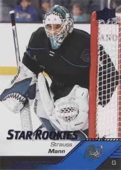 2022-23 Upper Deck AHL - Blue #138 Strauss Mann Front