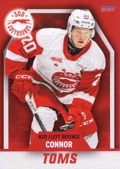 2023-24 Choice Sault Ste. Marie Greyhounds (OHL) #12 Connor Toms Front