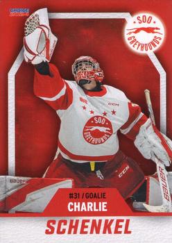 2023-24 Choice Sault Ste. Marie Greyhounds (OHL) #20 Charlie Schenkel Front