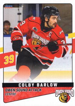 2023-24 Choice Owen Sound Attack (OHL) #24 Colby Barlow Front