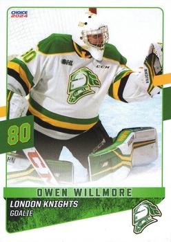 2023-24 Choice London Knights (OHL) #23 Owen Willmore Front