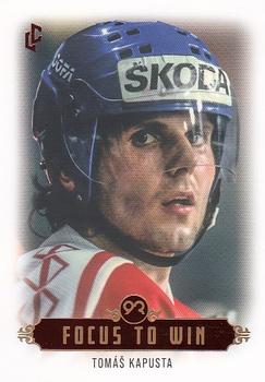 2023 Legendary Cards Bronze Medal Memories 1993 - Focus to win Red #F-03 Tomas Kapusta Front