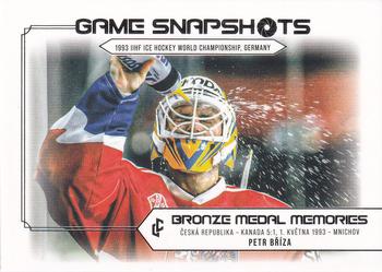 2023 Legendary Cards Bronze Medal Memories 1993 - Game Snapshots Platinum #GS-07 Petr Briza Front