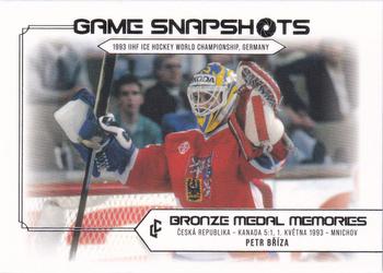 2023 Legendary Cards Bronze Medal Memories 1993 - Game Snapshots Platinum #GS-08 Petr Briza Front