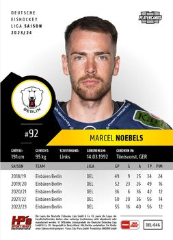 2023-24 Playercards (DEL) #046 Marcel Noebels Back