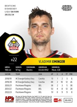 2023-24 Playercards (DEL) #055 Vladimir Eminger Back