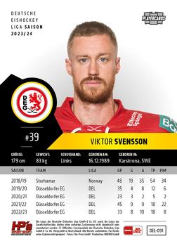 2023-24 Playercards (DEL) #091 Victor Svensson Back