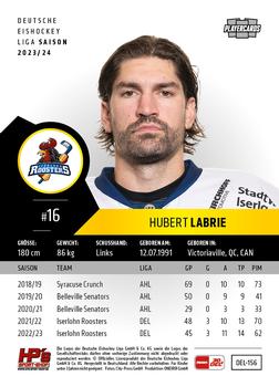 2023-24 Playercards (DEL) #156 Hubert Labrie Back
