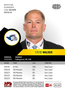 2023-24 Playercards (DEL) #300 Steve Walker Back
