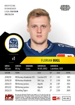 2023-24 Playercards (DEL) #302 Florian Bugl Back