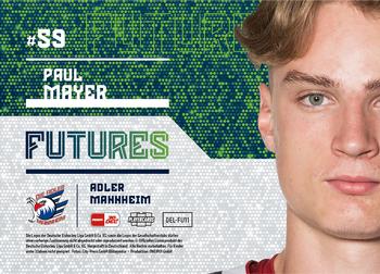 2023-24 Playercards (DEL) - Futures #DEL-FU11 Paul Mayer Back