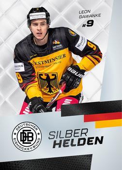 2023-24 Playercards (DEL) - Silberhelden #DEL-SH01 Leon Gawanke Front