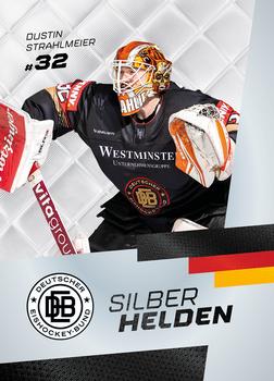 2023-24 Playercards (DEL) - Silberhelden #DEL-SH14 Dustin Strahlmeier Front