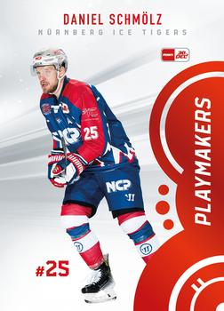 2023-24 Playercards (DEL) - Playmakers #DEL-PM11 Daniel Schmölz Front