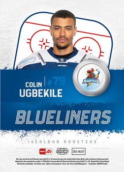 2023-24 Playercards (DEL) - Blueliners #DEL-BL07 Colin Ugbekile Back