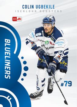 2023-24 Playercards (DEL) - Blueliners #DEL-BL07 Colin Ugbekile Front