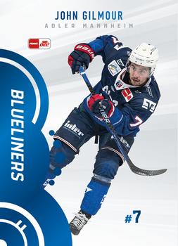 2023-24 Playercards (DEL) - Blueliners #DEL-BL09 John Gilmour Front