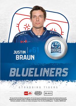 2023-24 Playercards (DEL) - Blueliners #DEL-BL13 Justin Braun Back