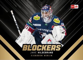 2023-24 Playercards (DEL) - Blockers #DEL-BK02 Jake Hildebrand Front