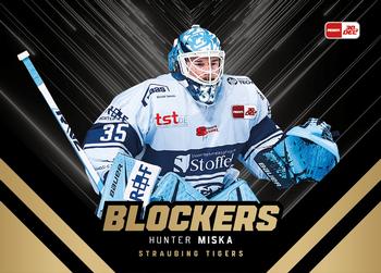 2023-24 Playercards (DEL) - Blockers #DEL-BK13 Hunter Miska Front